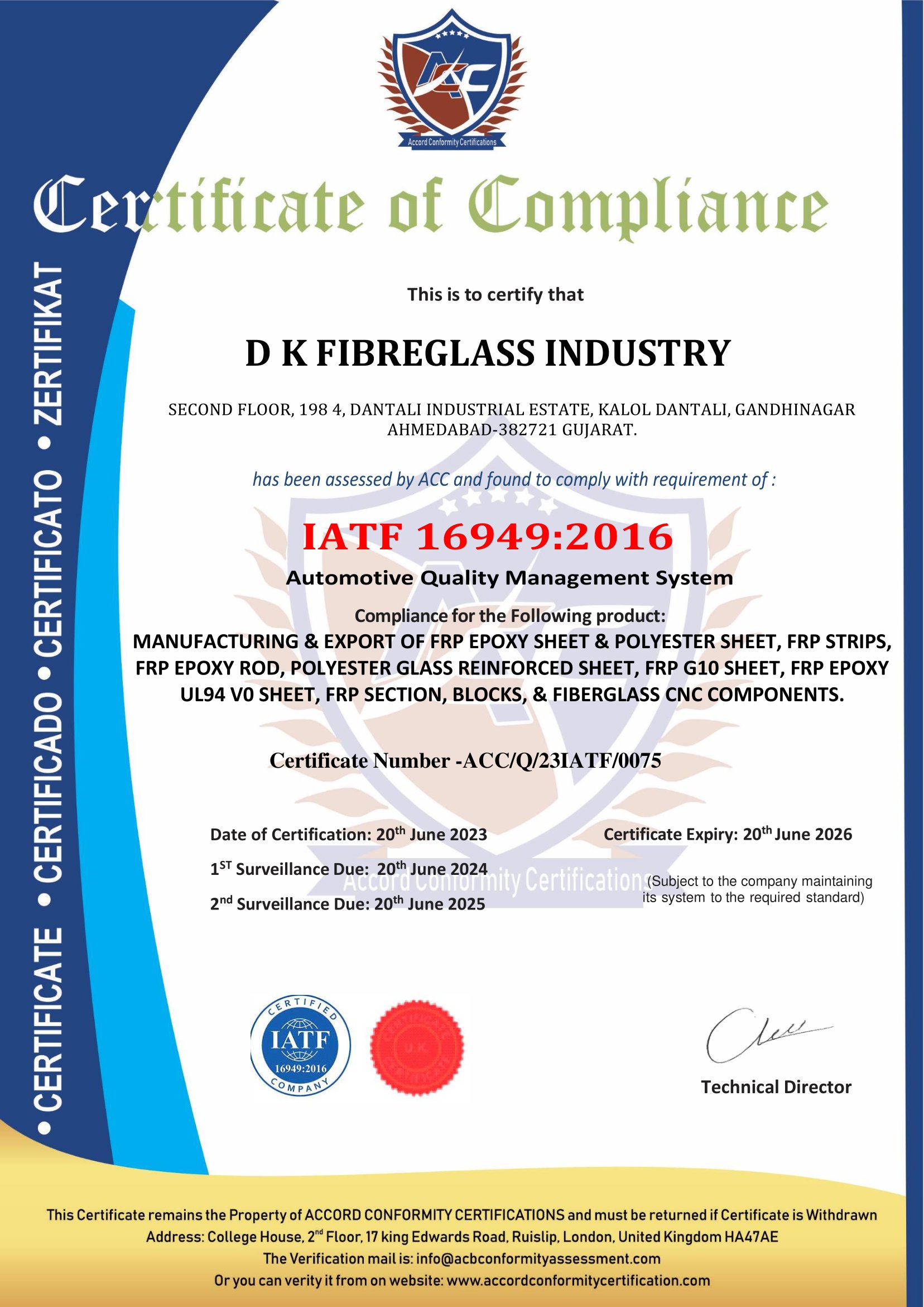 IATF 16949:2016