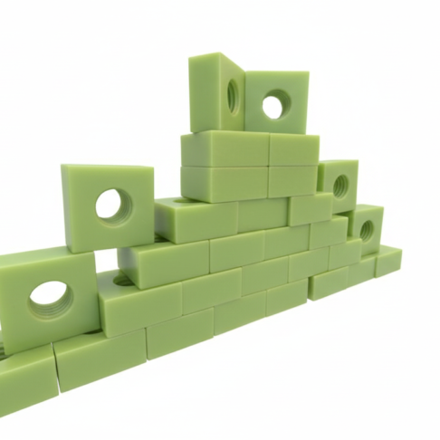 Fiberglass Epoxy Threaded Nut